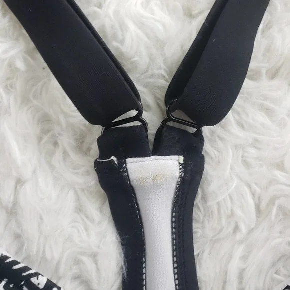 Kona Sol black Aztec and Geometric Swimsuit top - Picture 8 of 8